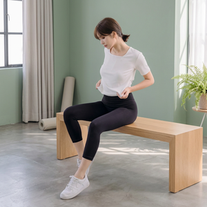 Pantalons leggings de yoga personnalisés pour femmes matures OEM ODM fabriqués à Taiwan - Product Image 1