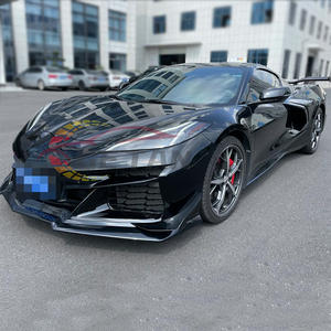 Lèvre de pare-chocs avant en fibre de carbone, canards avant pour Chevrolet <span class=keywords><strong>Corvette</strong></span> <span class=keywords><strong>C8</strong></span> <span class=keywords><strong>Z06</strong></span> Coupé 2 portes <span class=keywords><strong>2023</strong></span>, lèvre avant - Product Image 4