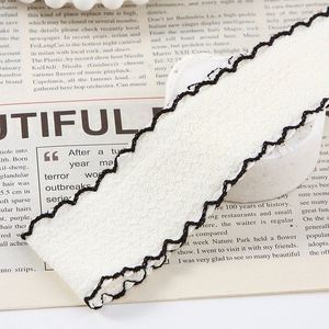 Ruban texturé froissé de haute qualité, délicat, 2,5 cm, pour la décoration des poignets de robe, 10 yards/rouleau - Product Image 5