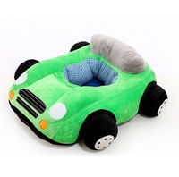 Vente directe usine – Jouet d'appoint en peluche pour siège auto bébé, canapé poussoir, avec rembourrage en coton PP, 70x65cm, pour 0-24 mois