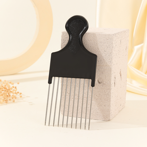 Style professionnel fourchette peigne <span class=keywords><strong>Salon</strong></span> <span class=keywords><strong>de</strong></span> <span class=keywords><strong>coiffure</strong></span> style peigne plat Portable ménage Anti-électrique statique peigne - Product Image 4