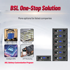 Batería de Iones de Sodio con Inversor <span class=keywords><strong>BSLBATT</strong></span>, 48v 200ah 10kw, Batería de Litio para Montaje en Rack - Product Image 3