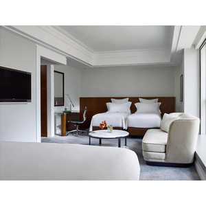 Khách Sạn Cung Cấp Quảng Đông Tiêu Chuẩn Phòng Khách Sạn Thêm Giường Đồ Nội Thất Khách Sạn Phòng Ngủ Vua Giường Khung Trong Hộp Cama - Product Image 6