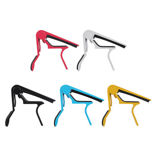 Acoustic <b>Electric</b> Guitar Capo Aluminum Alloy Ukulele Transposing Capo Musical <b>Instrument</b> Accessory - Product Image 2