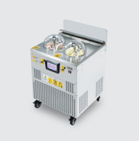 Machine à glace italienne professionnelle MILES approuvée NSF ETL, 2 saveurs, pour glaces aux noix, sirops, yaourts et fruits, nouvelle génération automatique Gioia