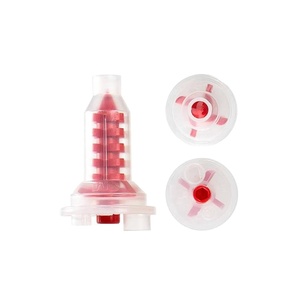 Directo de fábrica <span class=keywords><strong>Dental</strong></span> <span class=keywords><strong>Red</strong></span> Static 1:1 Tip Puntas de mezcla oral desechables para material de impresión - Product Image 1