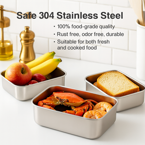 Ý Tưởng Sản Phẩm Mới 2025 Biểu Tượng Tùy Chỉnh Leakproof Xách Tay Thép Không Gỉ Bento Hộp Ăn Trưa Trẻ Em Với Silicone Glass Nắp - Product Image 3