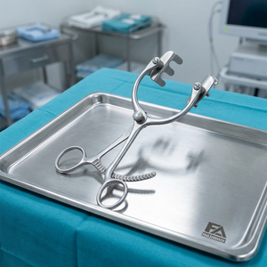 FA Najmmy HOUZEL RETRACTORS, Instrument de chirurgie gynécologique, Manuel, Acier inoxydable, Certifié CE Classe I - Product Image 2