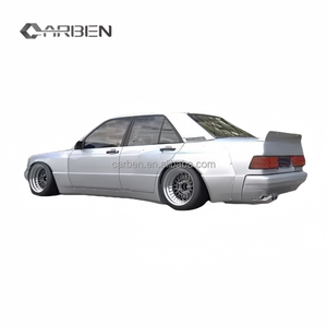 Kit de carrocería Rocket con guardabarros anchos, difusor delantero y faldones laterales, apto para <span class=keywords><strong>Mercedes</strong></span>-Benz <span class=keywords><strong>Clase</strong></span> <span class=keywords><strong>C</strong></span> W201 <span class=keywords><strong>190</strong></span> - Product Image 6