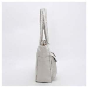 Bolso de Mano Informal de Gran Capacidad, Color Sólido, con Múltiples Bolsillos, Ligero, Acolchado, Tipo Puffy, para el Trabajo - Product Image 6