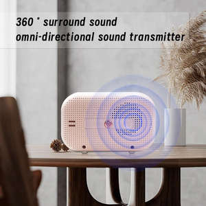 OEM 3WミニMP3プレーヤー音楽スピーカー漫画<span class=keywords><strong>LED</strong></span>ディスプレイ目覚まし時計子供用ギフトワイヤレスBluetoothスピーカー - Product Image 3