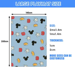 Soft Floor Mats Baby Crawl Play Mat Tpu Foam Non-slip Playmat Gym Two-sided