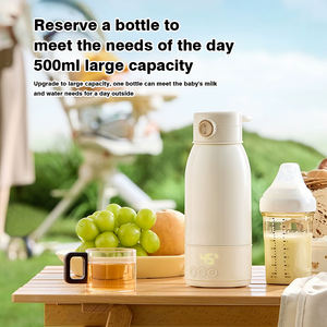 <span class=keywords><strong>Petit</strong></span> <span class=keywords><strong>chauffe</strong></span>-biberon électrique, <span class=keywords><strong>chauffe</strong></span>-lait pour bébé, contrôle intelligent de la température, <span class=keywords><strong>chauffe</strong></span>-biberon mobile pour bébé - Product Image 5