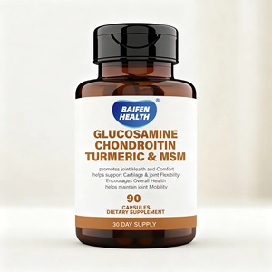 OEM/ODM Glukozamin Kondroitin Zerdeçal ve MSM Kapsülleri - Eklem Desteği Kıkırdak Sağlığı ve Bağışıklık Desteği 90 Kapsül - Product Image 1