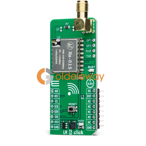 MikroElektronika MIKROE-5078 개발 보드 NEO M8J GPS GNSS IC 클릭 <span class=keywords><strong>LR6</strong></span> 무선 연결 MIKROE 프로젝트 - Product Image 2
