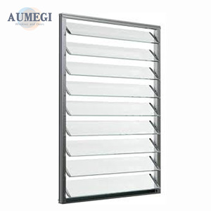 AUMEGI Ventilation <span class=keywords><strong>et</strong></span> respirabilité Intérieur <span class=keywords><strong>et</strong></span> extérieur <span class=keywords><strong>Moustiquaire</strong></span> en aluminium à double usage Fenêtre <span class=keywords><strong>avec</strong></span> Jalousie Café - Product Image 1