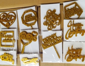 Décorations de gâteau personnalisées 10 pièces/sac « Dieu bénisse mon baptême » – Fournitures de décoration de gâteaux à thème religieux pour fêtes, outils de pâtisserie - Product Image 3