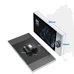 तुया 10'' स्मार्ट होम कंट्रोल हब स्मार्ट घरेलू उपकरणों के लिए तुया ज़िग्बी गेटवे में निर्मित, वीडियो डोरबेल स्विच ए/सी आदि को सपोर्ट करता है