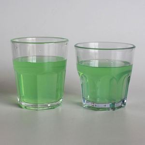 Verre à shot octogonal personnalisable avec logo, 6 oz, en plastique transparent, pour fête, 150 ml, mug à bière en plastique PC - Product Image 2