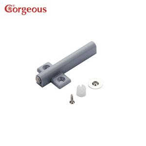 Système d'ouverture par pression pour armoire en ABS, mécanisme <span class=keywords><strong>de</strong></span> verrouillage à pression en caoutchouc POM, dispositif <span class=keywords><strong>de</strong></span> rebond, accessoires <span class=keywords><strong>de</strong></span> meubles pour <span class=keywords><strong>porte</strong></span> d'armoire <span class=keywords><strong>et</strong></span> tiroir - Product Image 2