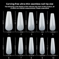 Lot de 500 faux ongles carrés prédécoupés, certifiés CE, à motif intégral, pour salon de manucure, avec colle, pour nail art – Vente flash