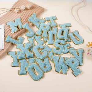 แผ่นรีดติดอักษรวิบวับ8ซม. สำหรับติดเสื้อผ้า - Product Image 4