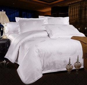 Grands rouleaux de <span class=keywords><strong>tissu</strong></span> de coton jacquard de <span class=keywords><strong>largeur</strong></span> de 330cm pour le linge d'hôtel - Product Image 4