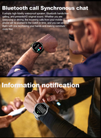 Trending V69 1,85 ''reloj inteligente de pantalla grande 710mAh batería de gran capacidad Ruuged reloj inteligente táctico al aire libre para hombres