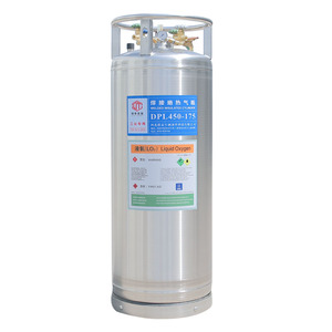 Cylindre de Dewar en acier personnalisé de 210 litres fabriqué en Chine flacon de gaz médical pour l'oxygène liquide et l'azote - Product Image 3