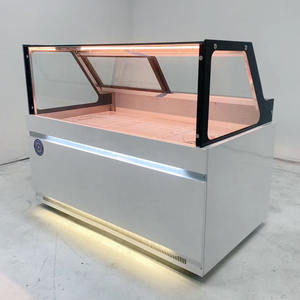 Sıcak satış kaliteli süpermarket ticari camekanlı dolap et deli buzdolabı ekran dondurucu soğutucu - Product Image 2