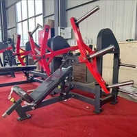Machine de musculation commerciale pour pectoraux, presse inclinée, construction en acier durable, inclinaison réglable, presse pectorale inclinée pour salle de sport