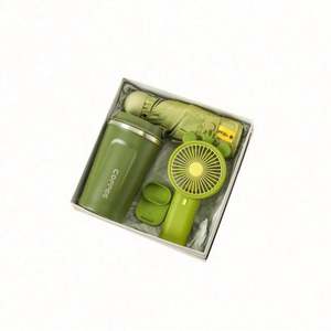 Regalo para el Día del Maestro, Regalo Empresarial, Juego de Vasos de Vidrio y Papel y Paraguas con Serigrafía Personalizada - Product Image 1