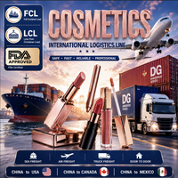 Transitaire USA LCL, service d'expédition de cosmétiques, logistique Chine-USA