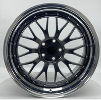 Neue Geruida Gunmetal Polierte Felgen mit Mesh-Design aus Geschmiedetem 6061 T6 Aluminium-Legierung, 12000T Gepresst, TÜV JWL VIA S4-00027 18-24 PCD