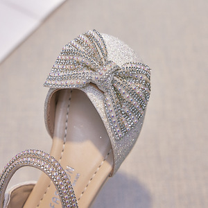 <span class=keywords><strong>Scarpe</strong></span> da Principessa per Bambine all'Ingrosso, Nuovo Stile <span class=keywords><strong>con</strong></span> Suola Morbida e <span class=keywords><strong>Tacco</strong></span> Alto, Sandali da Festa, <span class=keywords><strong>Scarpe</strong></span> <span class=keywords><strong>con</strong></span> Cristalli per Compleanno - Product Image 3