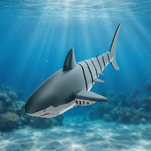 Fifish S6 Ferngesteuerter Hai mit Wassersprühfunktion, 3D-Flip-LED-Lichtern, App-Steuerung, Bionische Elektrische Megalodon-Simulation mit Schwenkfunktion - Product Image 3