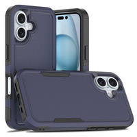 Le plus récent étui d'armure 2 en 1 pour iPhone 16 Pro Max étui antichoc étui de téléphone robuste pour iPhone 16 couverture