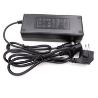 Pengisi daya baterai Lithium 33.6V 5A, adaptor daya kendaraan seimbang 16.8V 4A pengisi daya bor tangan elektronik V 10A alat pengisi daya