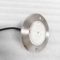 Yaokinglite YK-SP630 6W Blanc chaud Ultra fin Petite taille Acier inoxydable 304 12V IP68 Étanche Lumières LED pour piscine