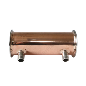 WZ Edelstahl Tri-Clamp Rohrverbinder für 2, 4, 6 Zoll Rotkupferrohre – Deflegmator für Rückflusskondensator - Product Image 6