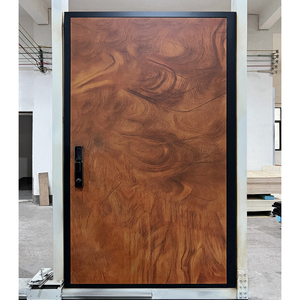 <span class=keywords><strong>Porte</strong></span> pivotante d'entrée de luxe haut de gamme <span class=keywords><strong>en</strong></span> acier inoxydable, <span class=keywords><strong>porte</strong></span> d'entrée extérieure sécurisée <span class=keywords><strong>en</strong></span> <span class=keywords><strong>bois</strong></span> massif - Product Image 4