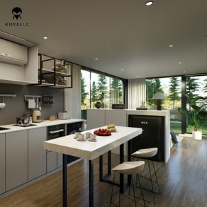 Maison capsule préfabriquée de luxe à deux étages - Boutique/hôtel instantané avec salon, <span class=keywords><strong>cuisine</strong></span> et chambre à coucher, prêt à l'emploi - Product Image 4