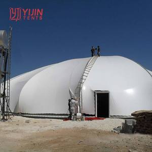 Structure de toit de terrain de badminton en membrane tendue, tente fabriquée par China Yijin - Product Image 6