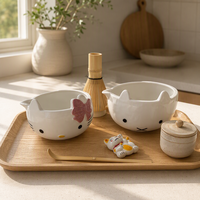 Fabricant de bols à matcha en porcelaine sur mesure, propose des services de conception 2D-3D, accessoires en céramique pour matcha Chawan