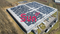 Panneau solaire bifacial double vitrage SUNPLUS haute efficacité 700W, module mono type N, 23,2%, cadre en alliage d'aluminium anodisé, CSA pour