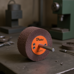 Ttake Flap <b>Wheel</b> 60x30x6 Mm 6mm Shank Fine Abrasive For <b>Grinding</b> And Polishing - Product Image 3