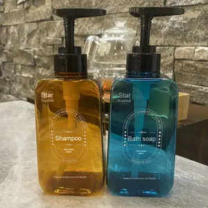 500ml Hôtel-Grade Shampooing Gel Douche Recharge Bouteille Désinfectant <span class=keywords><strong>pour</strong></span> <span class=keywords><strong>les</strong></span> Mains Remplacement Vide Conditionneur Push Type 300 <span class=keywords><strong>pour</strong></span> Cosmétiques - Product Image 5