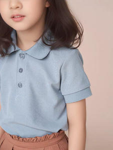 Verano 100% algodón 220 GSM impresión Digital personalizada Logo manga corta Dry Fit niños Polo camisa uniformes escolares - Product Image 6