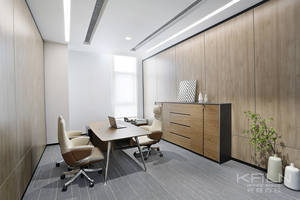 Meja Eksekutif kantor mewah Modern kayu kualitas bagus harga langsung pabrik untuk penggunaan kantor manajer OEM MFC - Product Image 5