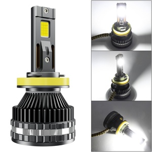 Faros Delanteros K18 de Doble Tubo de Cobre, Luz Baja de 150w, Luz Alta de 200w, Faros LED para Automóvil de 12v - Product Image 5
